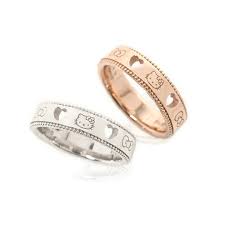 【J-Plus限定】ハローキティW ハート レースリング